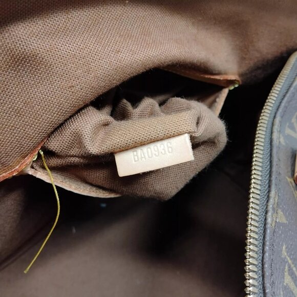 602418AL (S6) Louis Vuitton Satchel Bag Alma Brown Monogram - Picture 8 of 9